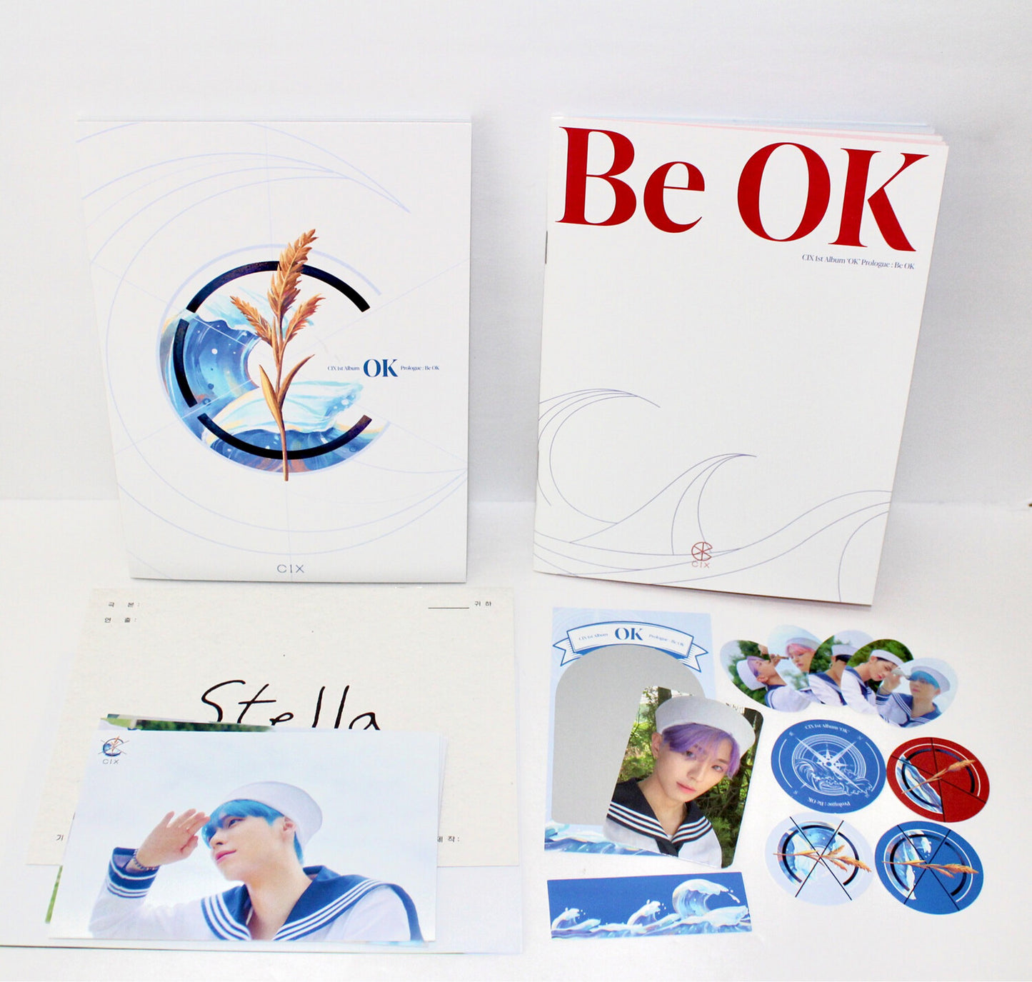1er álbum de CIX - Prólogo de 'OK': Be OK | Ver tormenta.