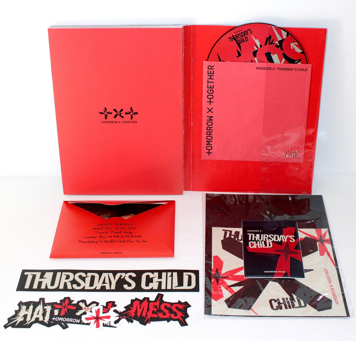 TXT 4th Mini Album - MINISODE 2: Thursday's Child | Mess Ver.