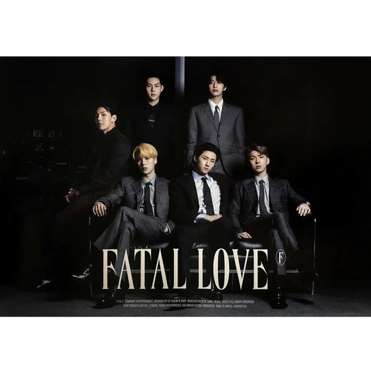 MONSTA X 3rd Album: Fatal Love - Ver. 3 | Unfolded Poster