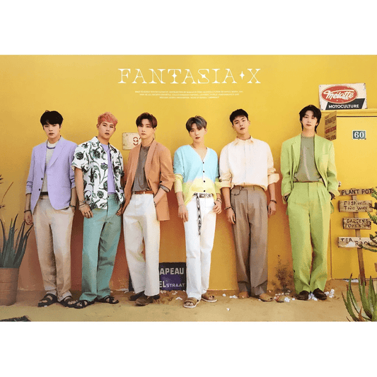MONSTA X 8th Mini Album: Fantasia X - Ver. 2 | Unfolded Poster