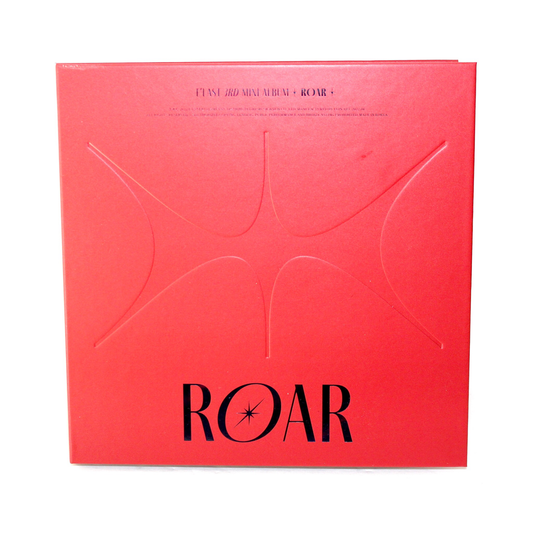 E'LAST 3er Mini Álbum: Roar | Versión roja.