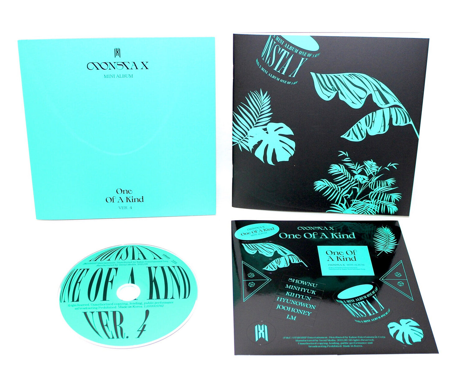 MONSTA X 9th Mini Album : Unique en son genre | Ver. 4