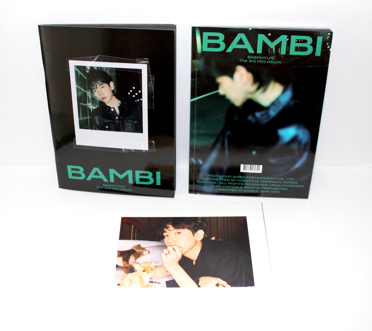 BAEKHYUN 3e mini-album : Bambi | Nuit Pluie Ver.