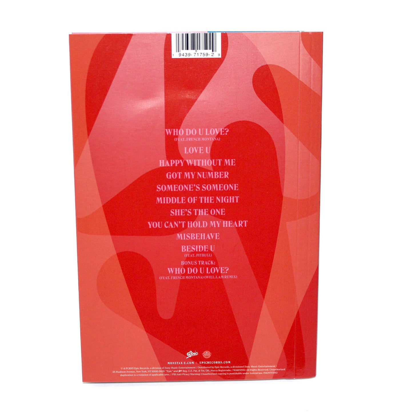 MONSTA X 1er album anglais : All About Luv | Version 4