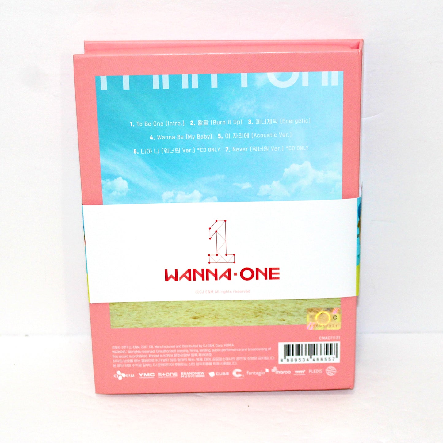 WANNA ONE 1st Mini Album: 1X1=1 (To Be One) | Pink Ver.
