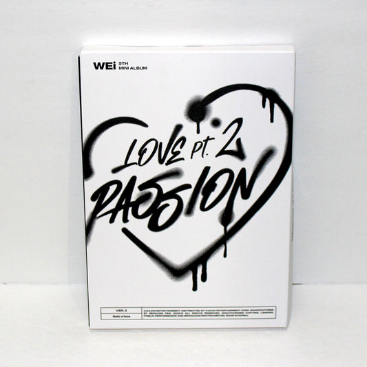 WEi 5th Mini Album - Love Pt.2: Passion | Gain a Love Ver.