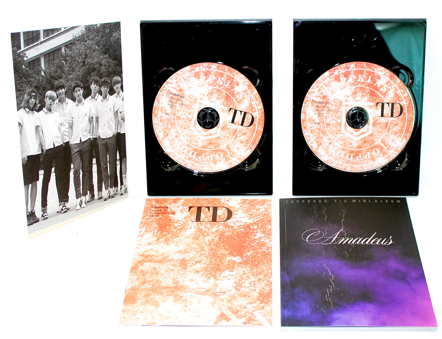 TOPPDOGG 3rd Mini Album: AmadeuS Deluxe Edition