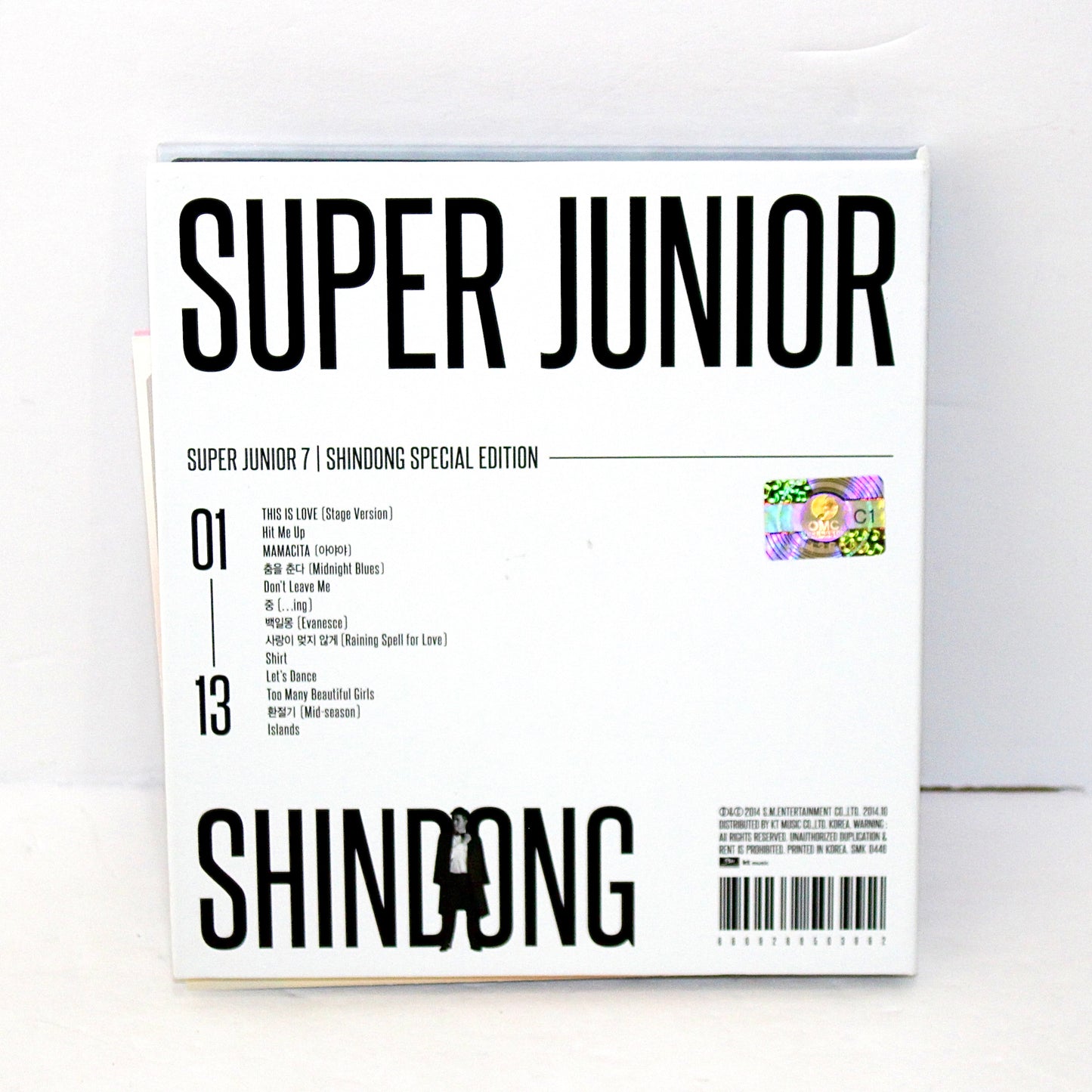 SUPER JUNIOR 7th Album Special Edition: This Is Love | Shindong Ver.