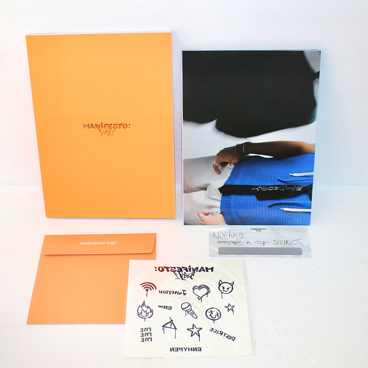 ENHYPEN 3rd Mini Album - Manifesto: Day 1 - Photobook Ver. | M Ver.