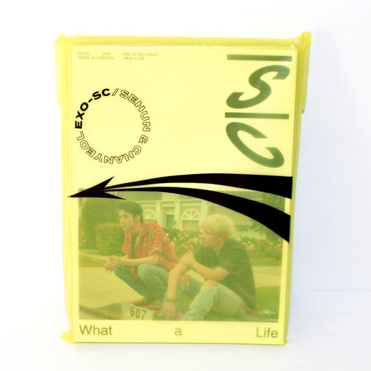 1er Mini Álbum de EXO-SC: What a Life | SC2019_Y Ver.