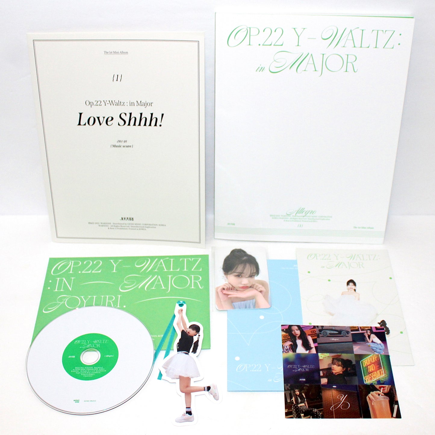 JO YURI 1st Mini Album - OP.22 Y-WALTZ : IN MAJOR | Allegro Ver.