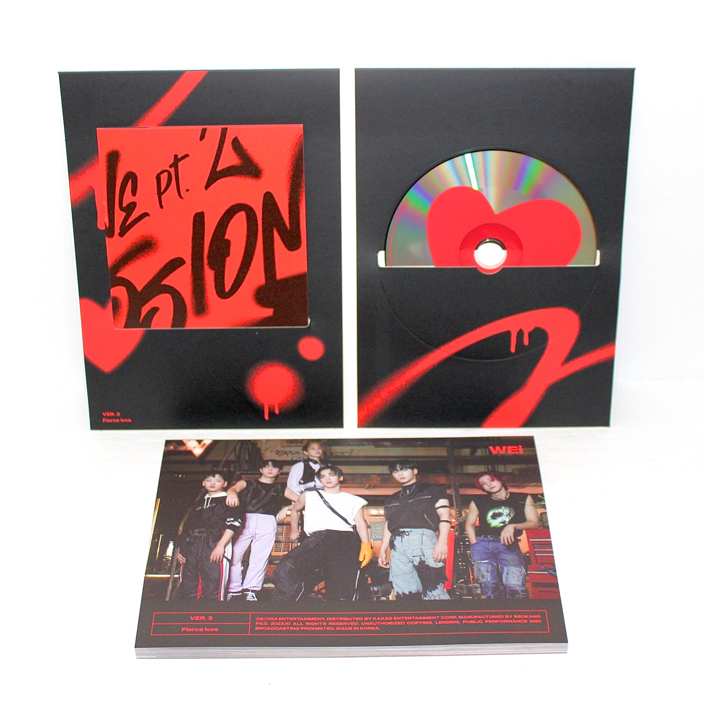 WEi 5th Mini Album - Love Pt.2: Passion | Fierce Love Ver.