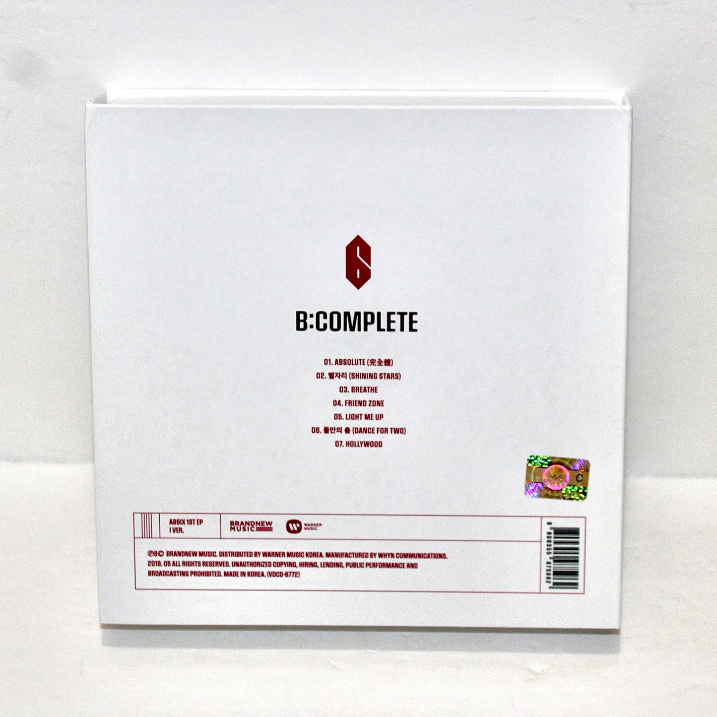 AB6IX 1st Mini Album - B: COMPLETE | I Ver.