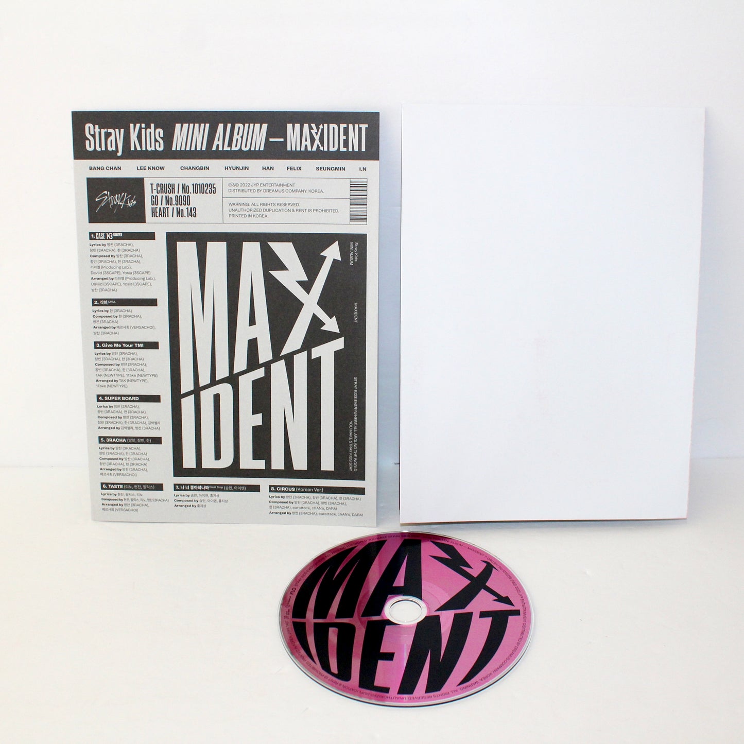 STRAY KIDS 7th Mini Album: Maxident | T-CRUSH ver.