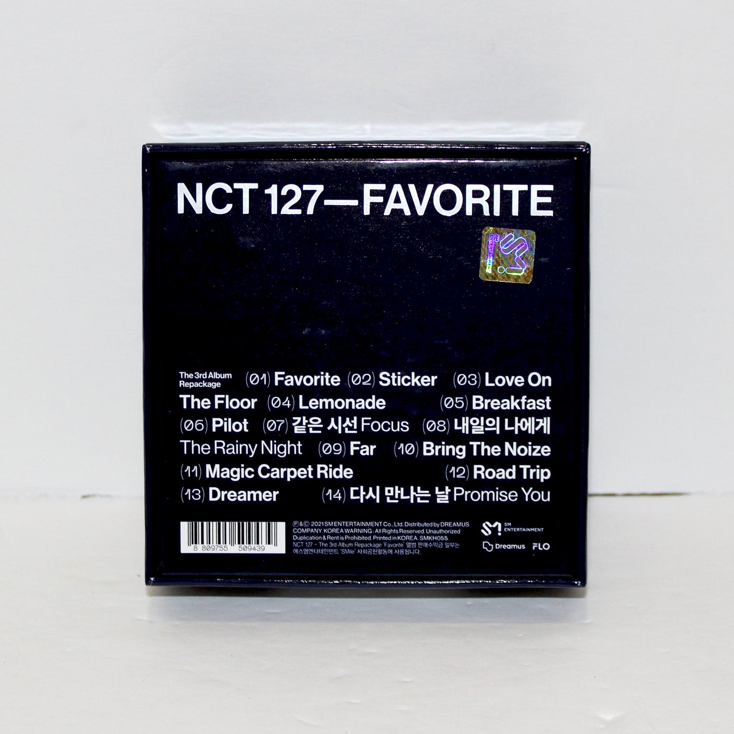 NCT 127 3rd Album Repackage: Favorite - Poetic Ver. | Kihno Kit
