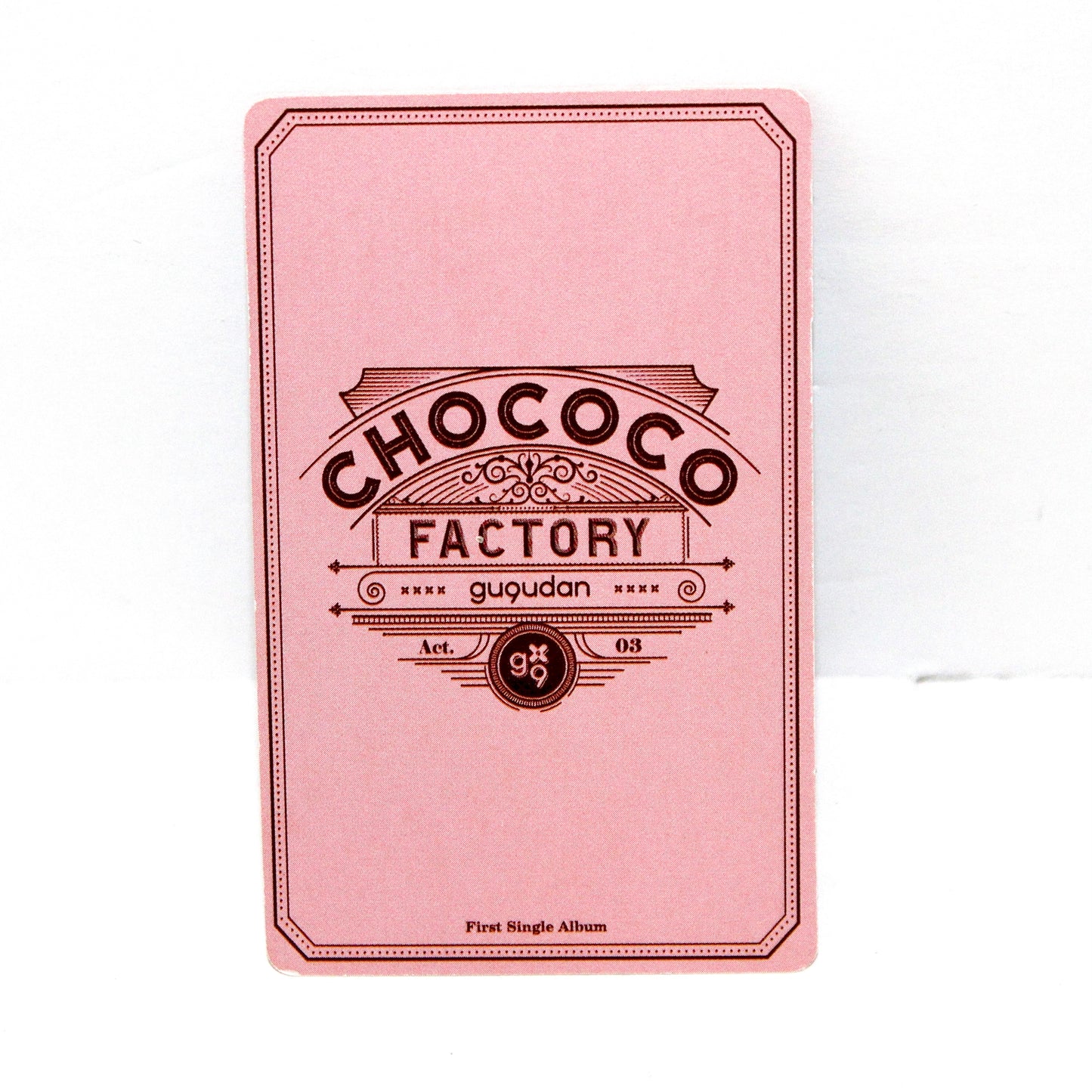 GUGUDAN 1st Single Album: Chococo Factory | Inclusions