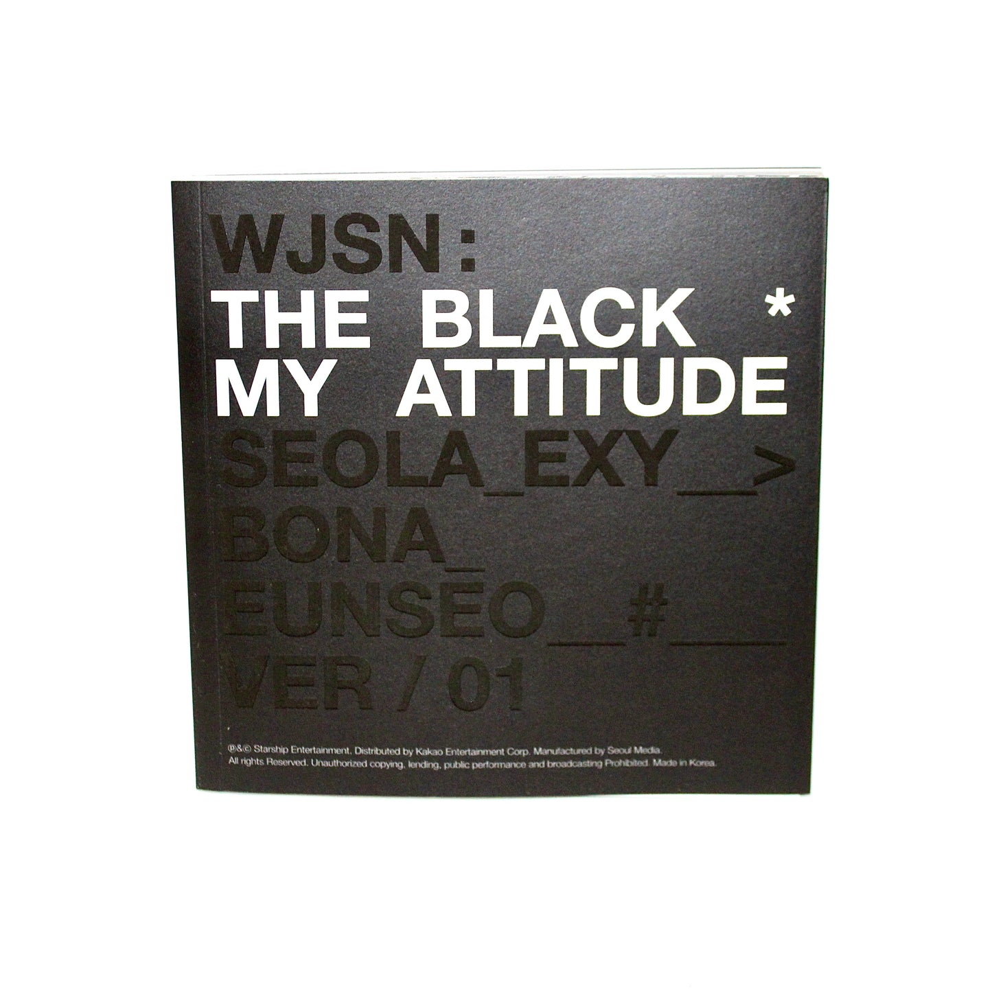 WJSN THE BLACK 1st Single Album: My Attitude | VER / 01