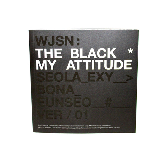 WJSN THE BLACK 1st Single Album: My Attitude | VER / 01