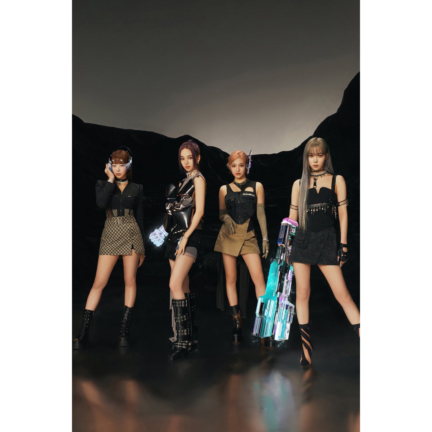 AESPA 2nd Mini Album: Girls | Group Folded Poster