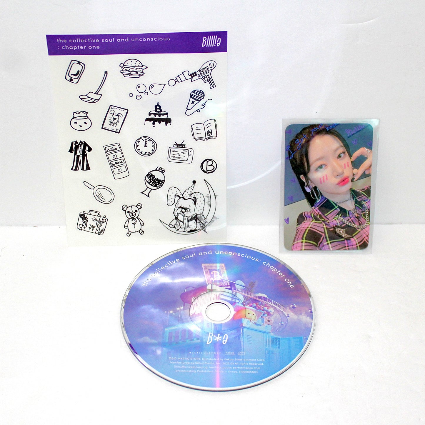 BILLLIE 2nd Mini Album - The Collective Soul and Unconscious: Chapter One | Unconscious Ver.