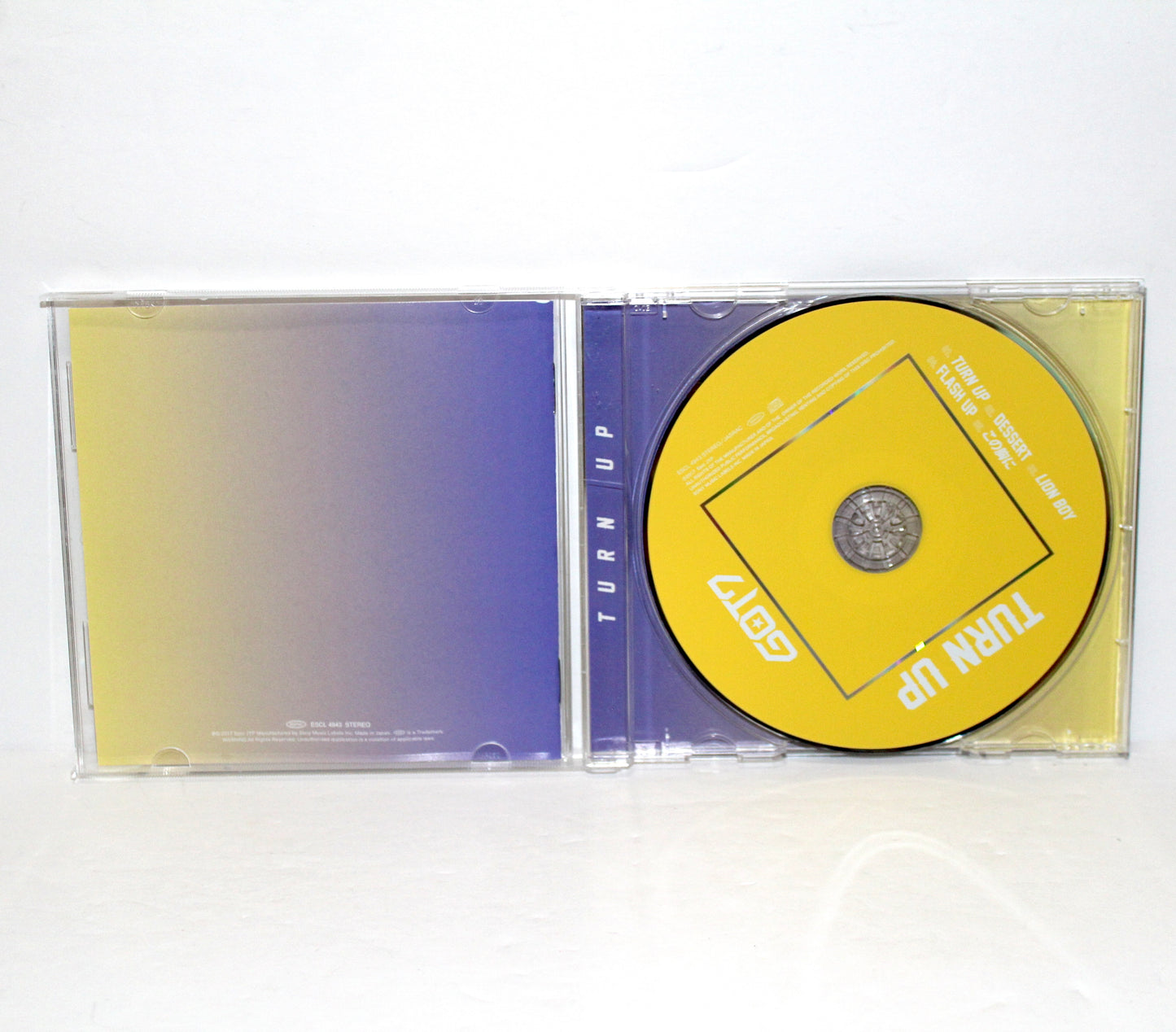 GOT7 2nd Japanese Mini Album: Turn Up - C Ver. | Jewel Case