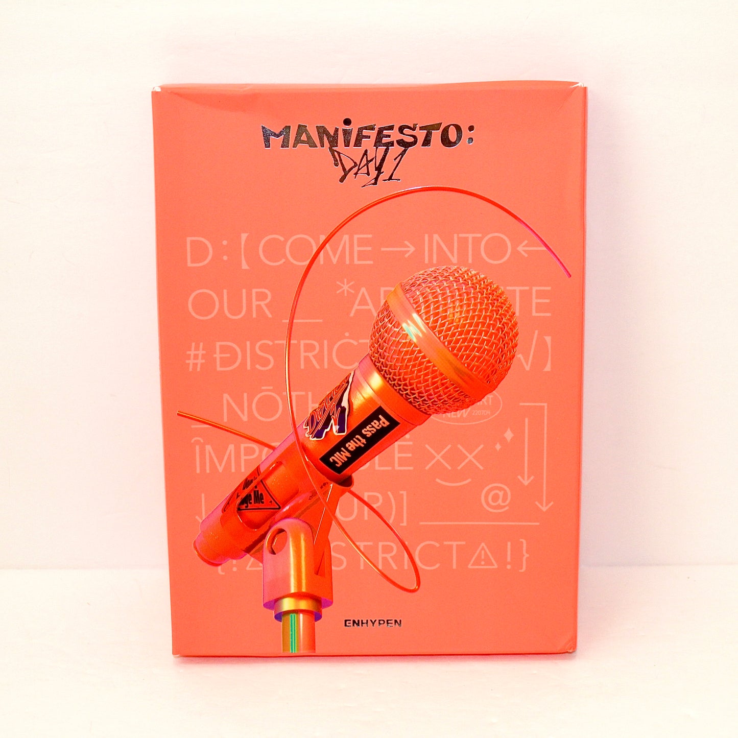 ENHYPEN 3rd Mini Album - Manifesto: Day 1 - Photobook Ver. | D Ver.