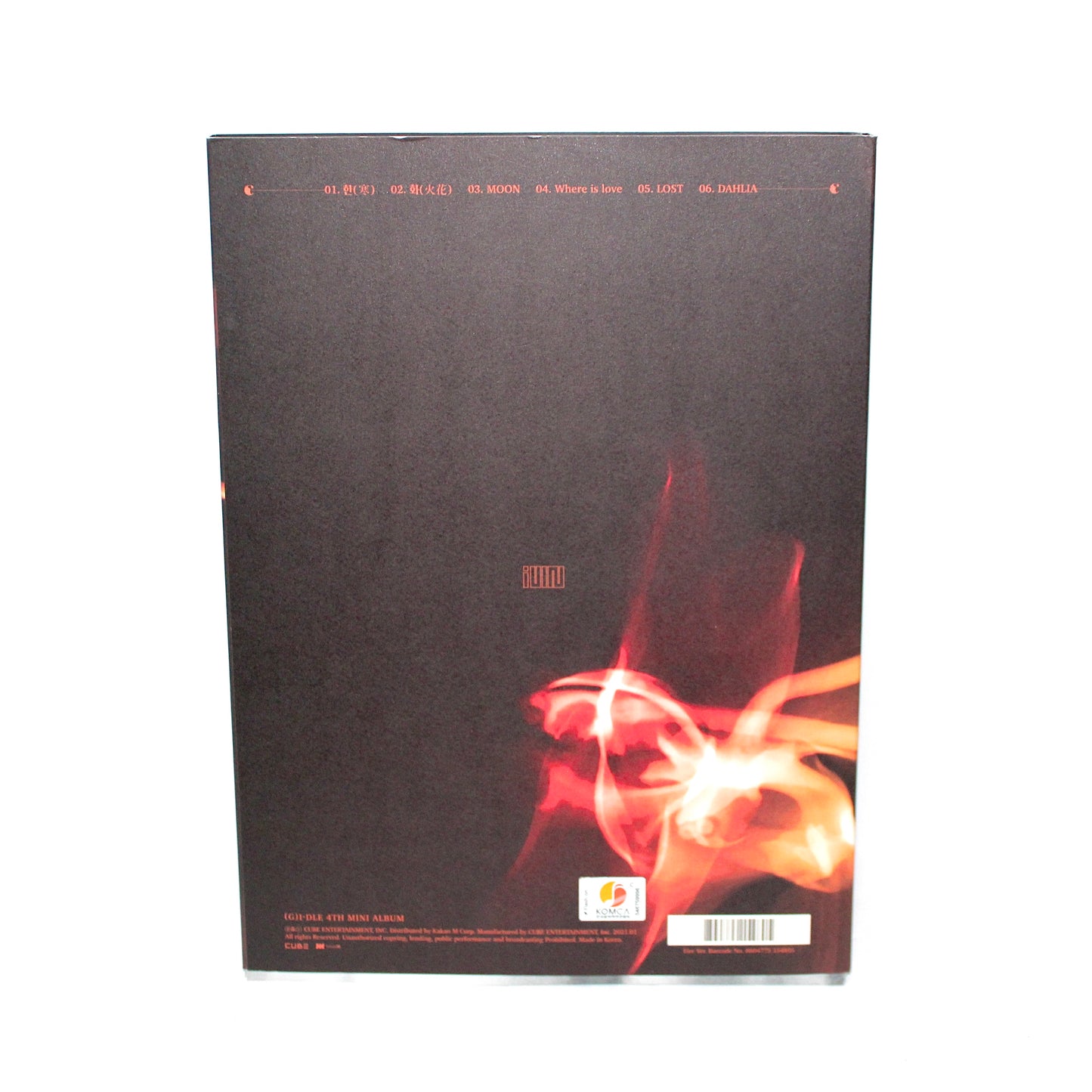 (G)I-DLE 4th Mini Album: Burn | Fire Ver.