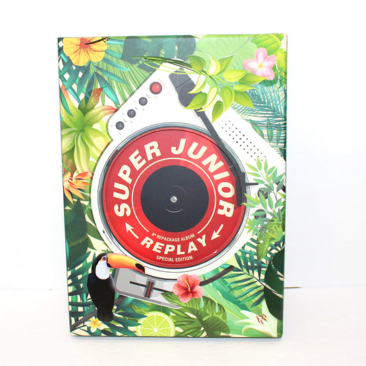 SUPER JUNIOR 8th Album Repackage: REPLAY (Special Edition)