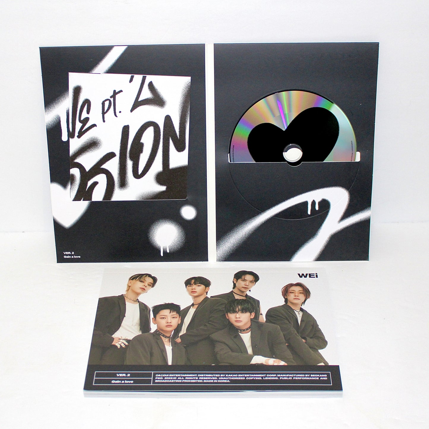 WEi 5th Mini Album - Love Pt.2: Passion | Gain a Love Ver.