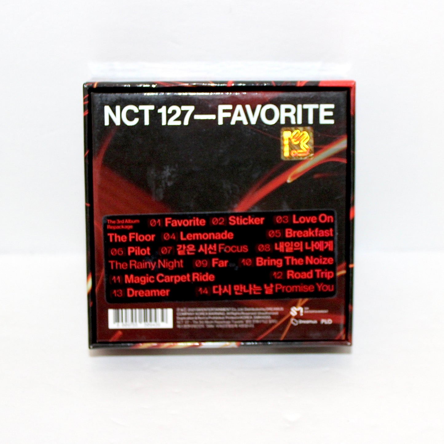 NCT 127 3rd Album Repackage: Favorite - Tragic Ver. | Kihno Kit