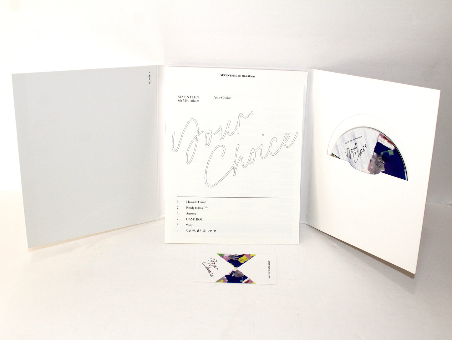 SEVENTEEN 8th Mini Album: Your Choice | One Side Ver.