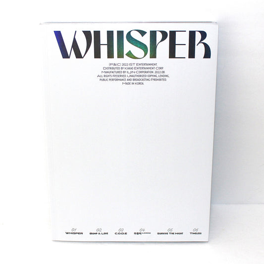 THE BOYZ 7th Mini Album: WHISPER | Document Ver.