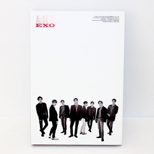 Reconditionnement du 5e album d'EXO : LOVE SHOT | Amour Ver.