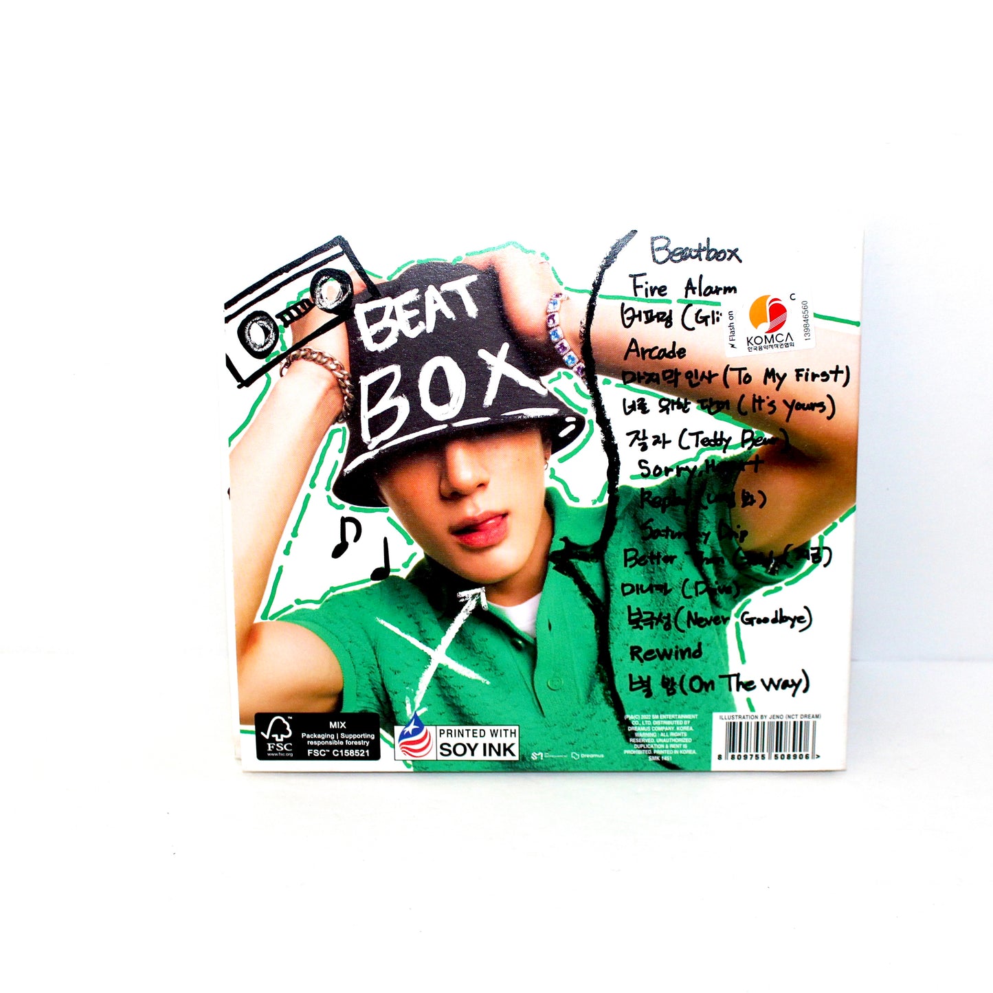 NCT DREAM 2nd Album Repackage: Beatbox - Digipack Ver. | Jeno Cover