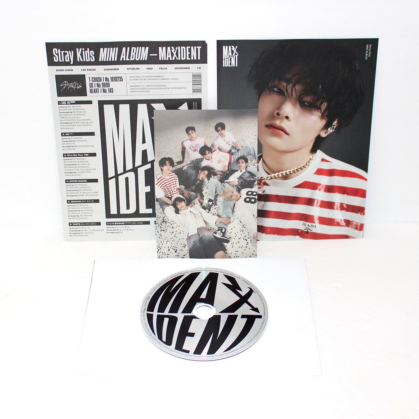 STRAY KIDS 7th Mini Album: Maxident | GO ver. (Limited Edition)
