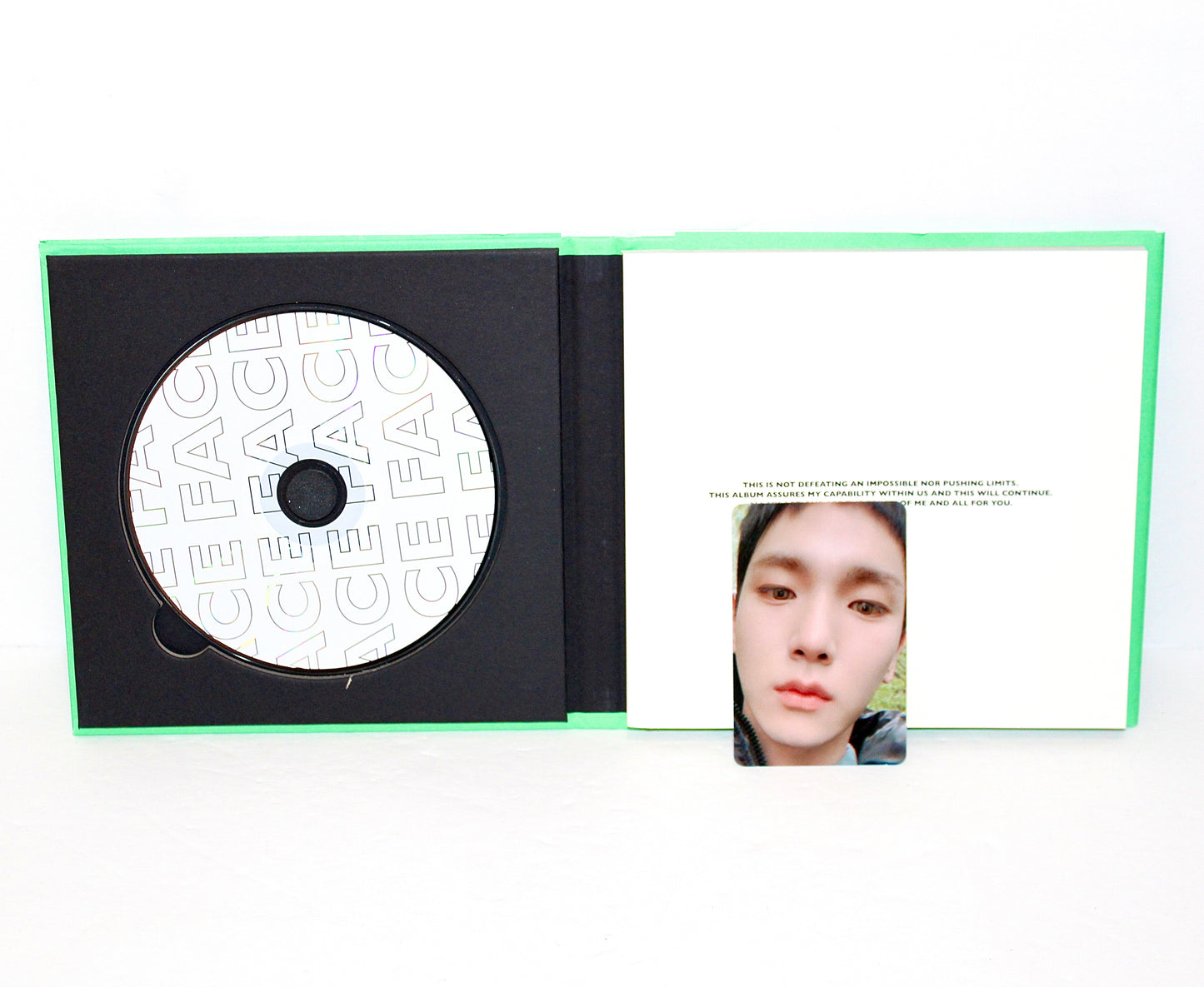 KEY 1st Album: FACE | Green Ver.