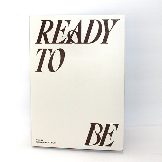 TWICE 12th Mini Album: Ready To Be | Be Ver.