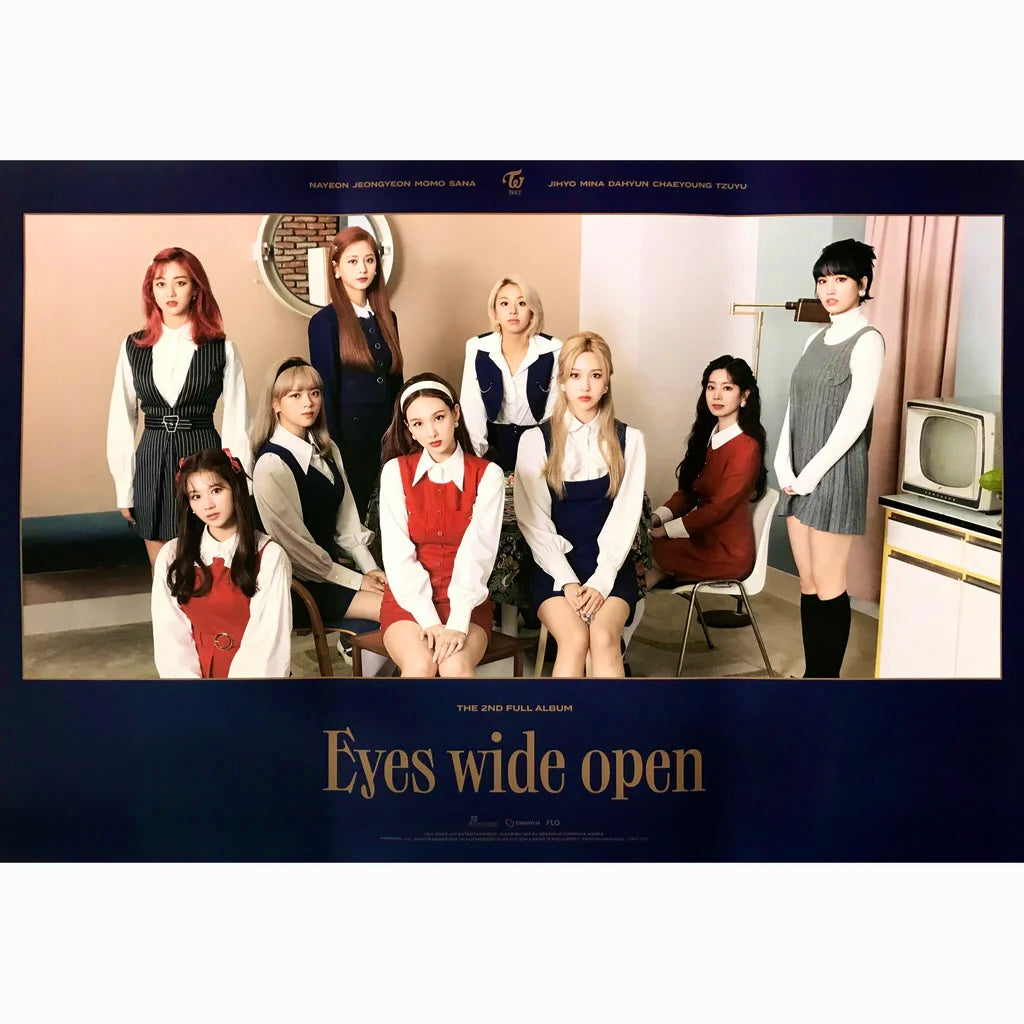 TWICE 2nd Album: Eyes Wide Open | Inclusions