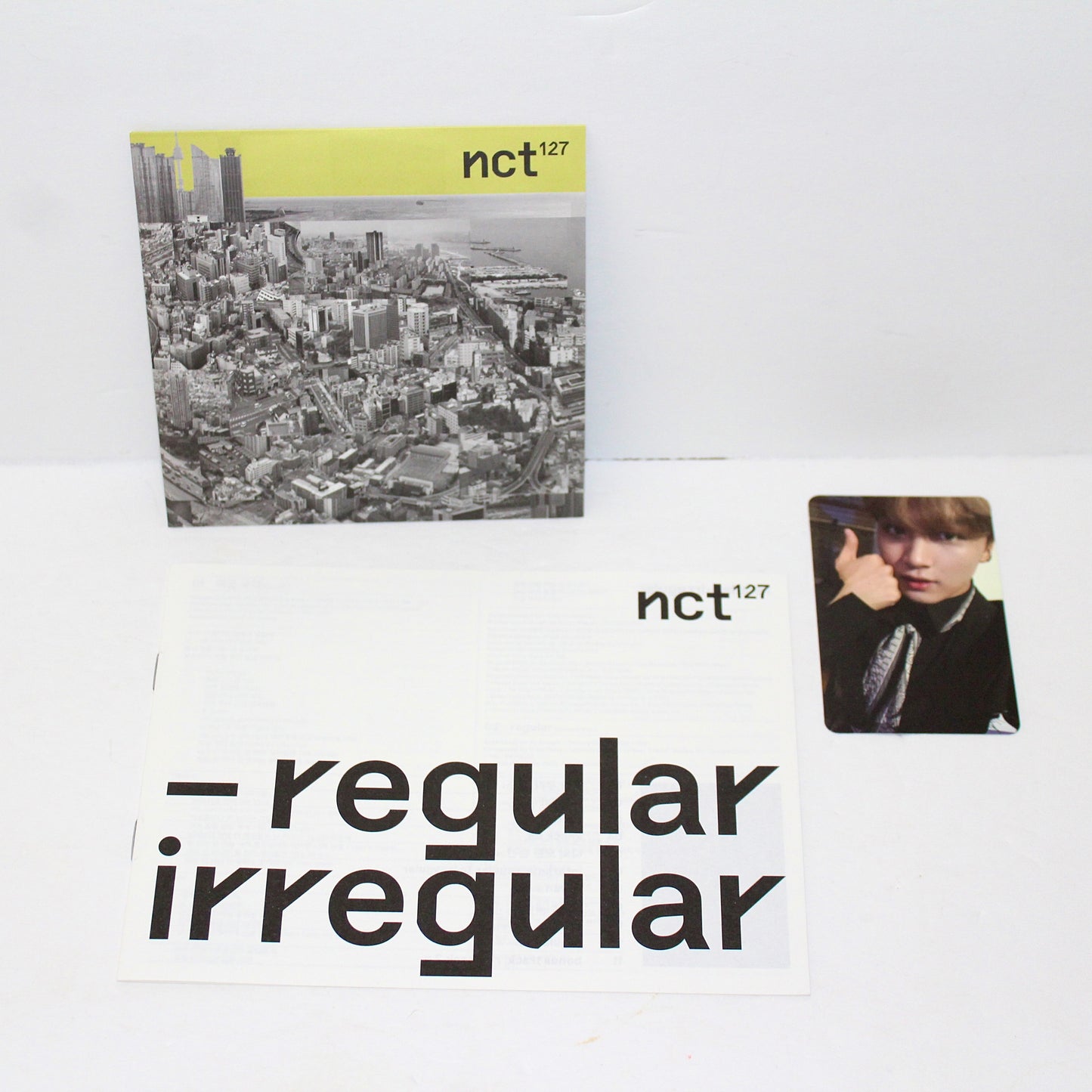 NCT 127 1er Album : Régulier-Irrégulier | Version régulière.