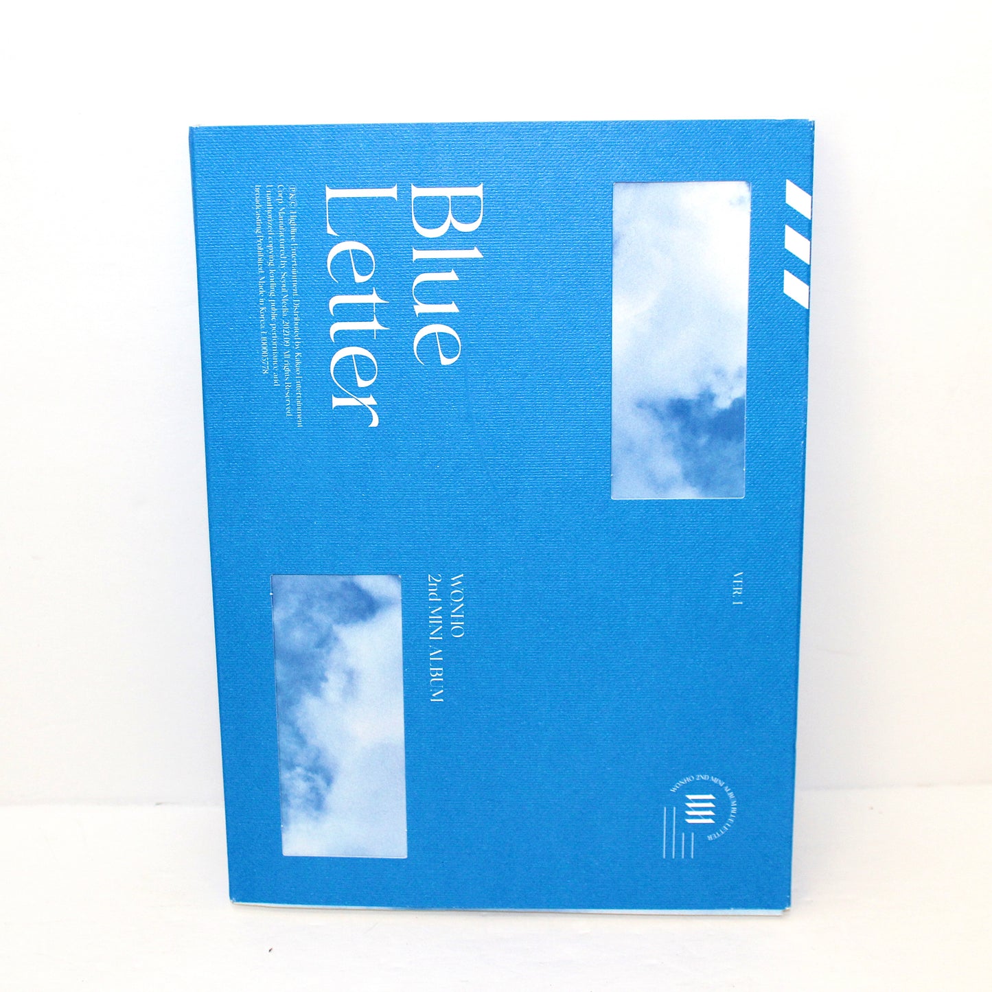 WONHO 2nd Mini Album: Blue Letter | Ver. 1