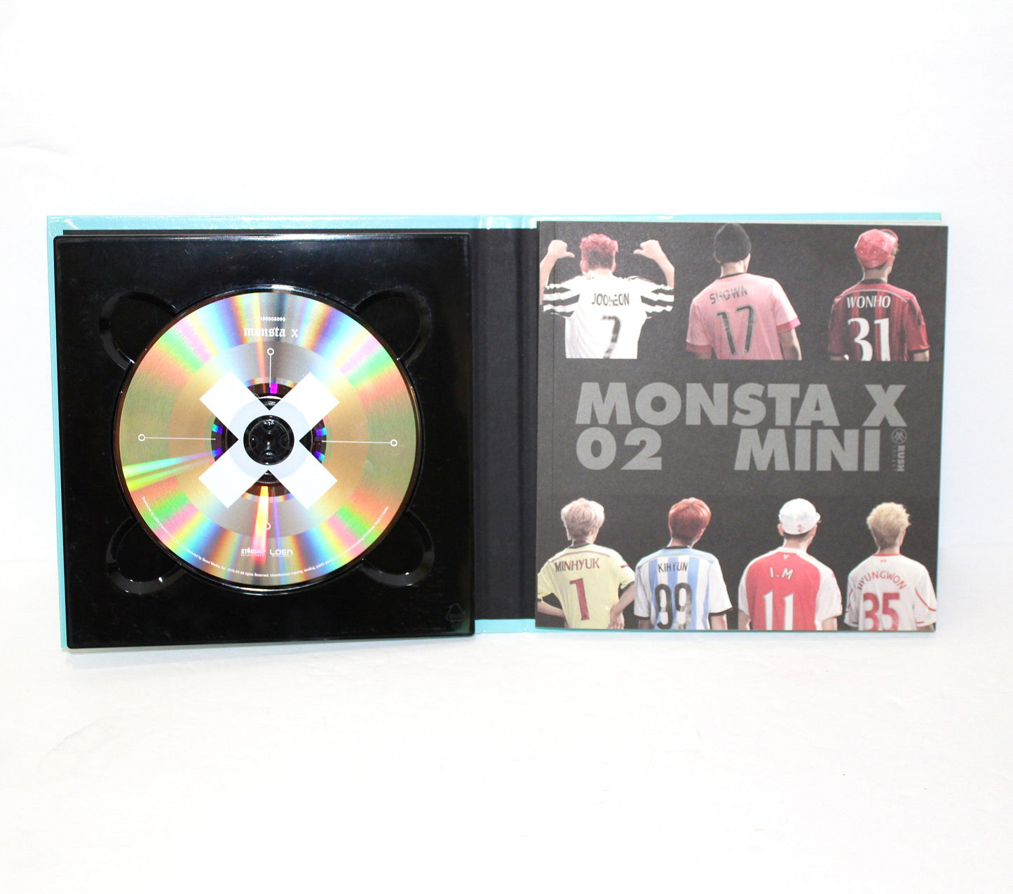 MONSTA X 2nd Mini Album - Rush (Secret Version)