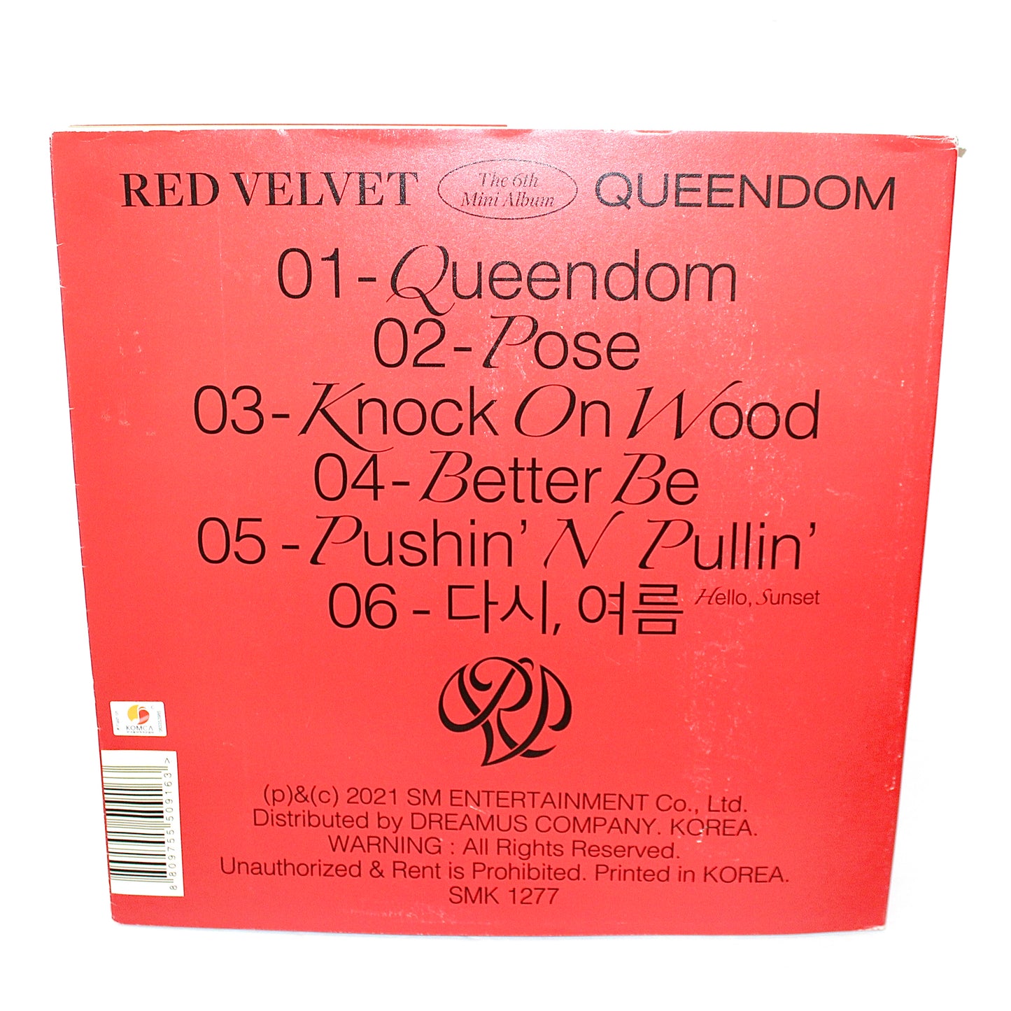RED VELVET 6th Mini Album: Queendom | Queens Ver.