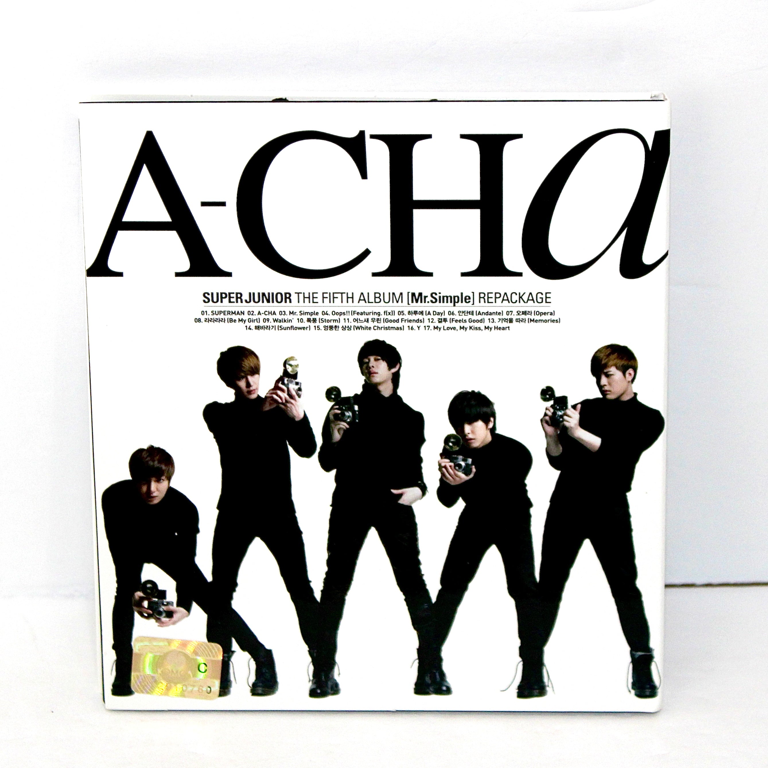 SUPER JUNIOR 5th Album Repackage A CHA