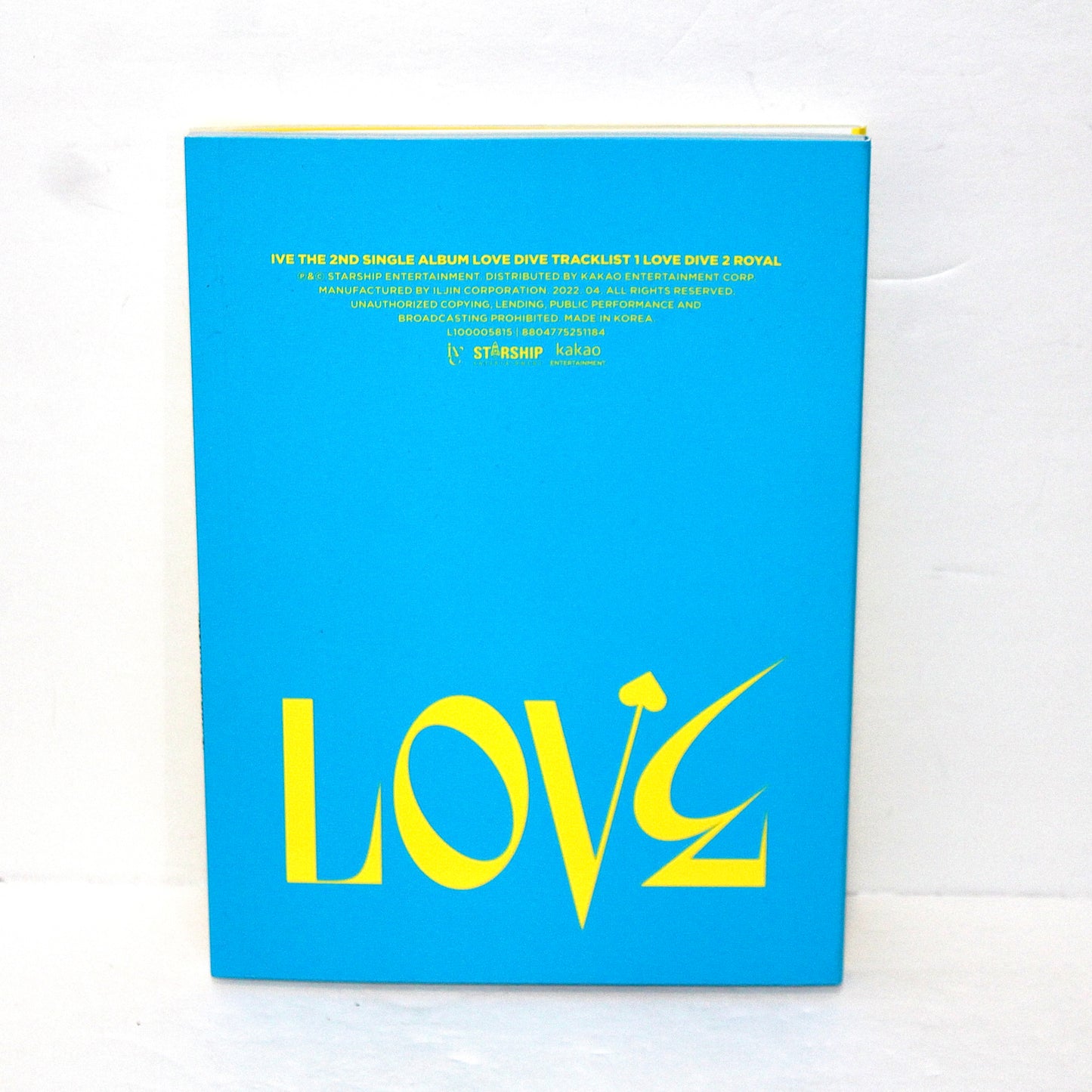 IVE 2nd Single Album: Love Dive | Ver. 2