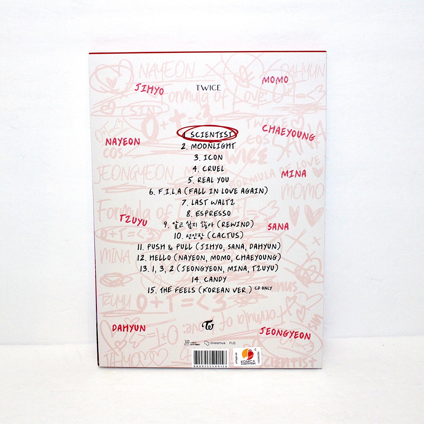 3er álbum de TWICE - Fórmula del amor: O+T=&lt;3 | Estudio sobre el amor ver.