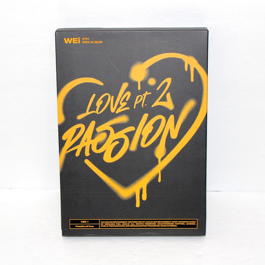 WEi 5th Mini Album - Love Pt.2: Passion | Passion of Love Ver.